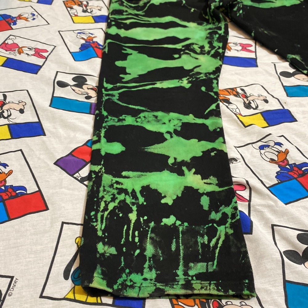 Patchwork Dyed Custom Jeans - image 6